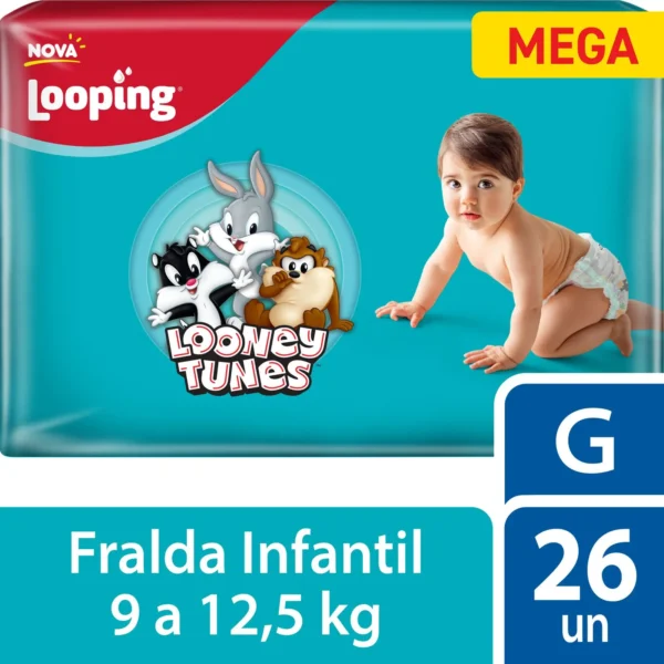 Fralda Looping Looney Tunes G