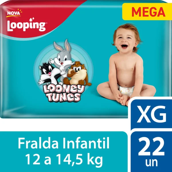 Fralda Looping Looney Tunes XG